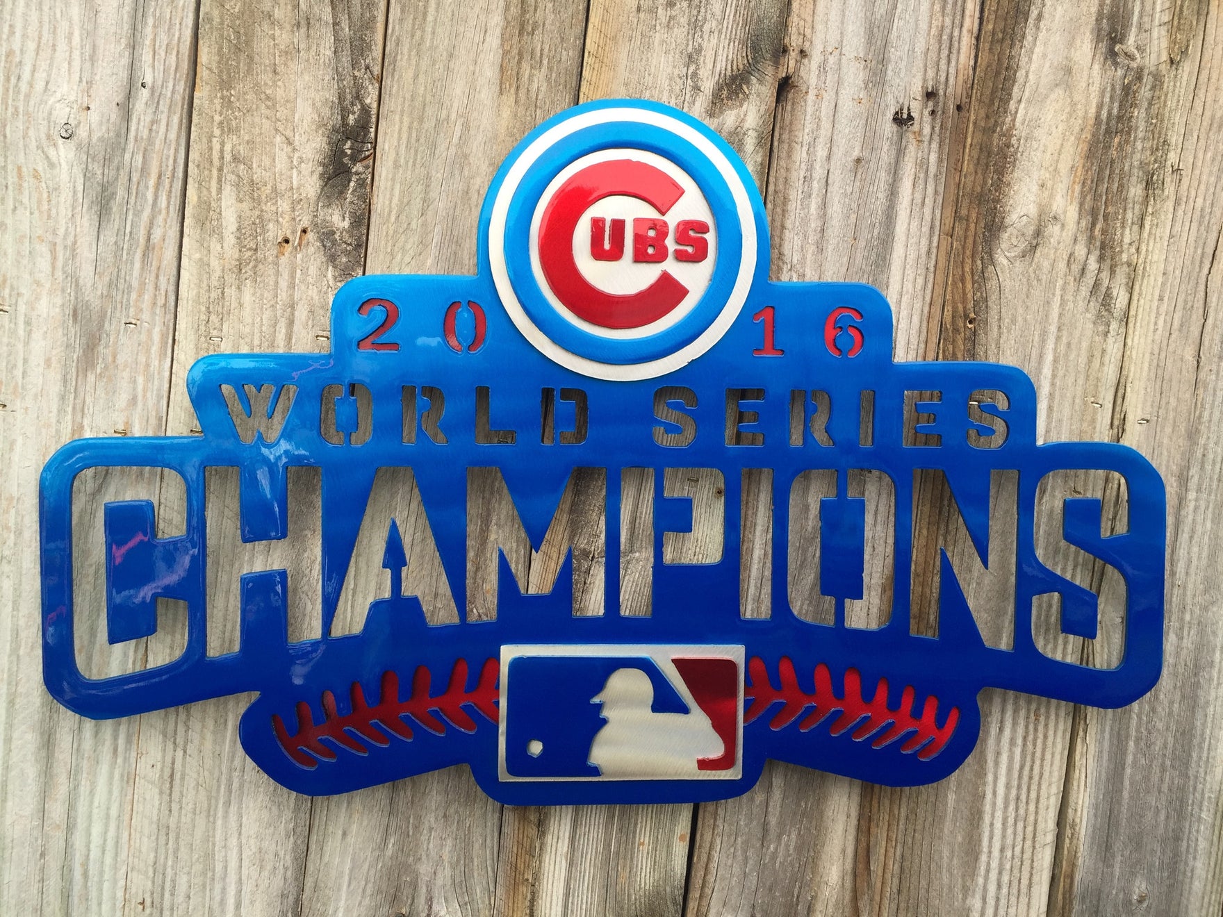 Cubs World Champions Fan Art-advanced-metal-art.myshopify.com