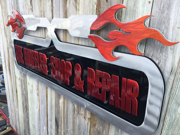 Muffler Shop Custom Logo