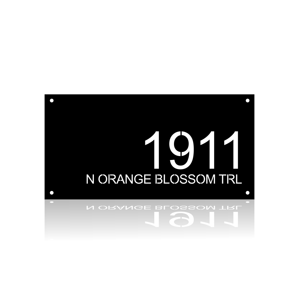 House Number Plate-advanced-metal-art.myshopify.com