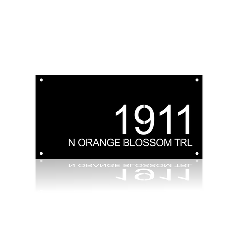 House Number Plate-advanced-metal-art.myshopify.com