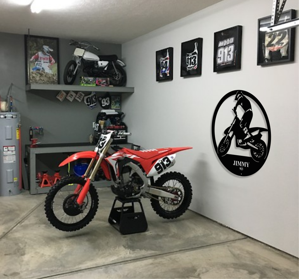 Round Dirt Bike-advanced-metal-art.myshopify.com