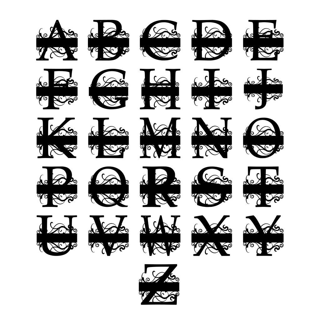 Fancy Split - Set of 2-advanced-metal-art.myshopify.com