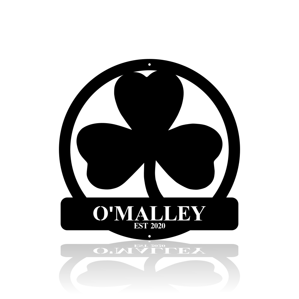 Irish Clover-advanced-metal-art.myshopify.com