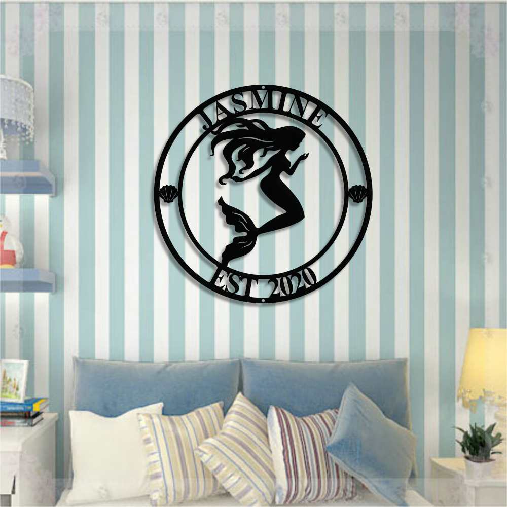 Round Mermaid-advanced-metal-art.myshopify.com