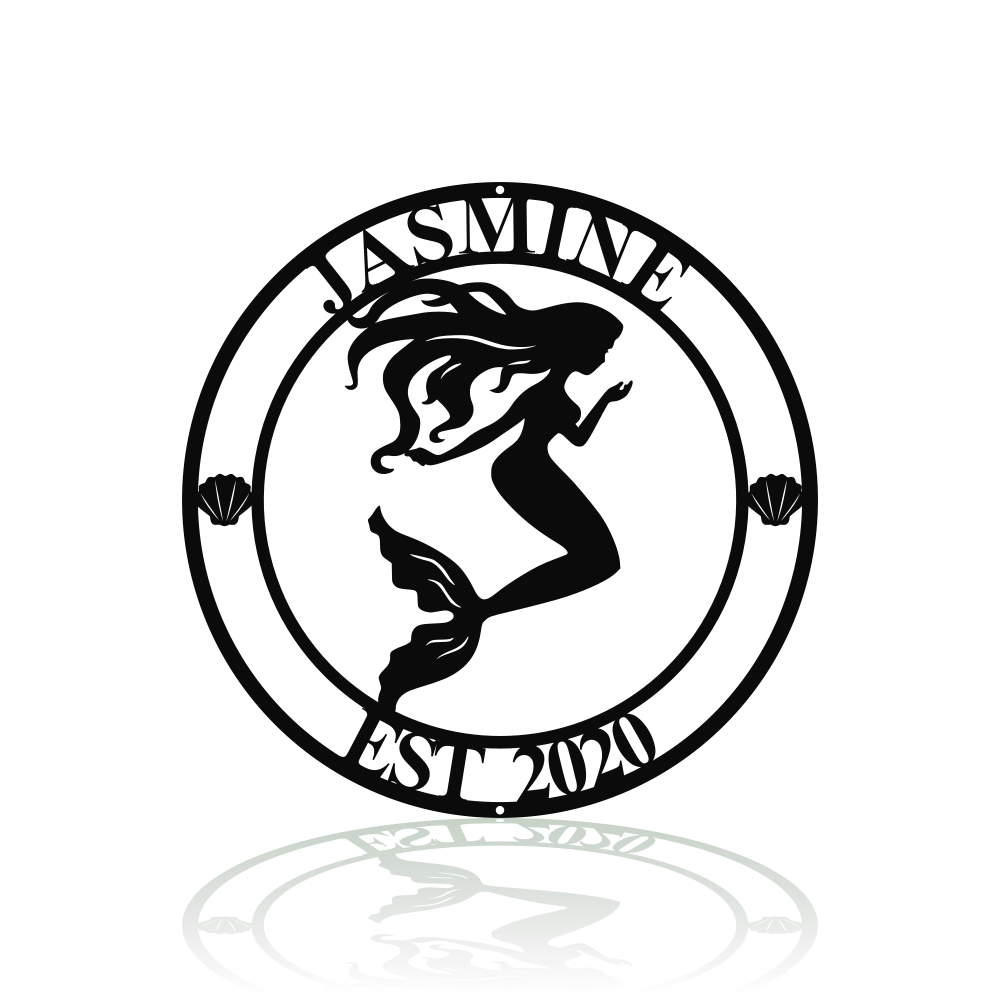 Round Mermaid-advanced-metal-art.myshopify.com