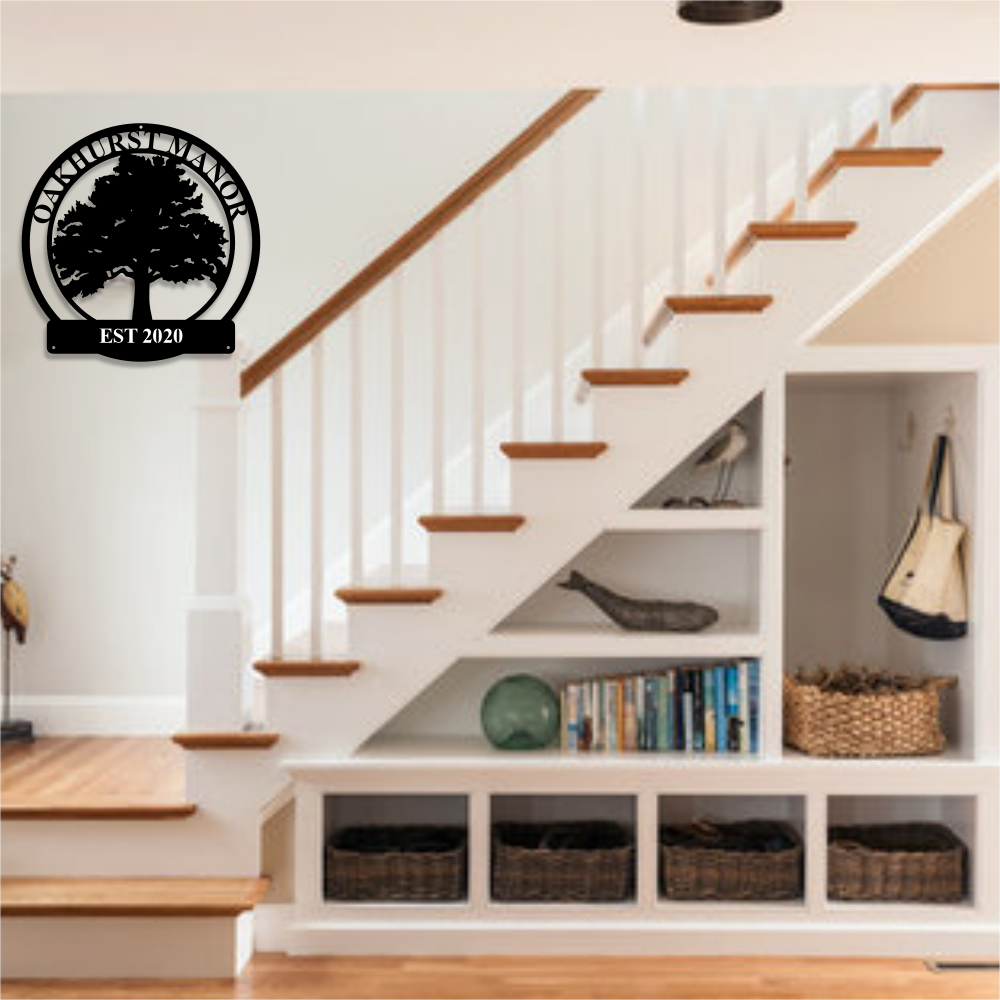 Round Oak Tree-advanced-metal-art.myshopify.com