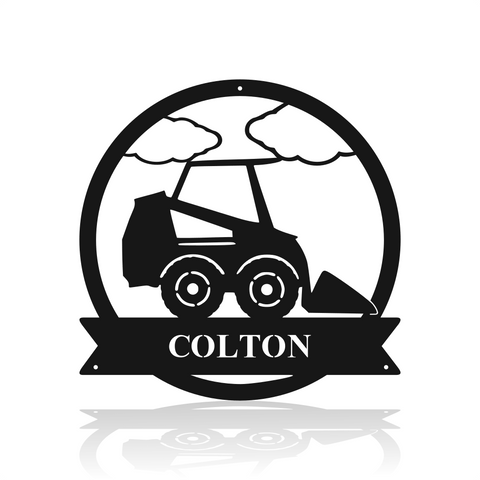 Skid Steer-advanced-metal-art.myshopify.com