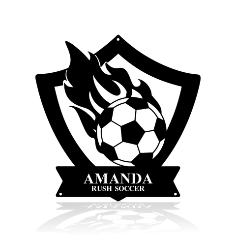 Soccer Plaque-advanced-metal-art.myshopify.com
