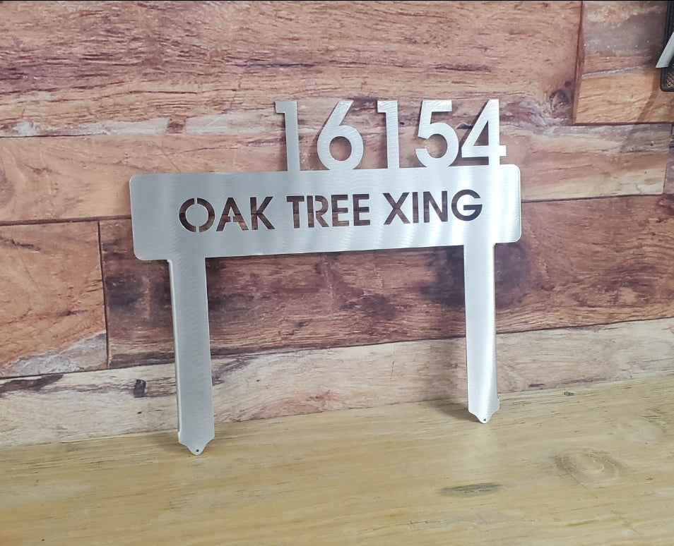 Address Yard Stake-advanced-metal-art.myshopify.com
