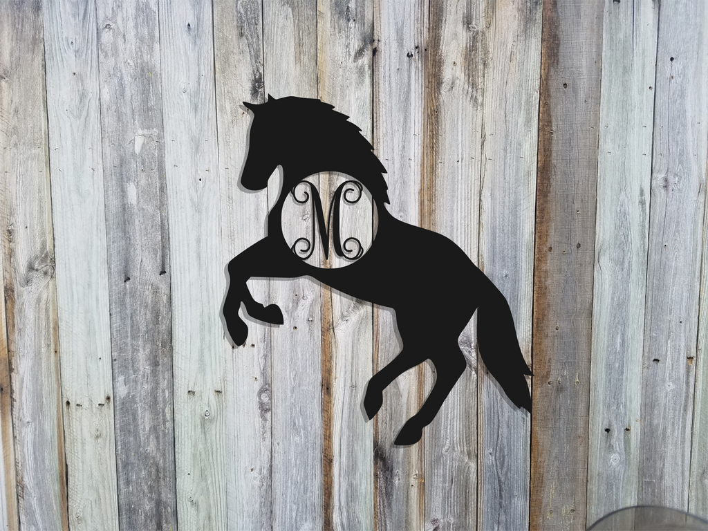 Horse Vine-advanced-metal-art.myshopify.com