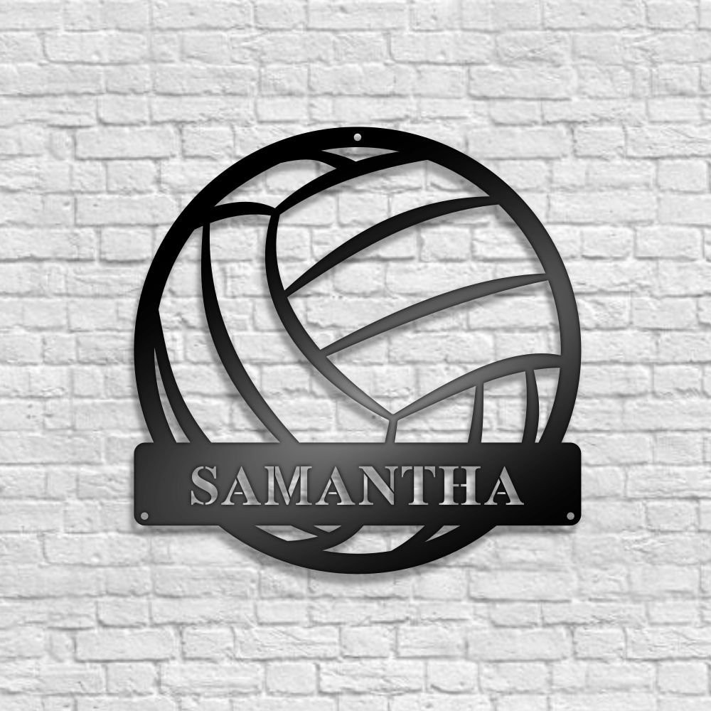 Volleyball Monogram