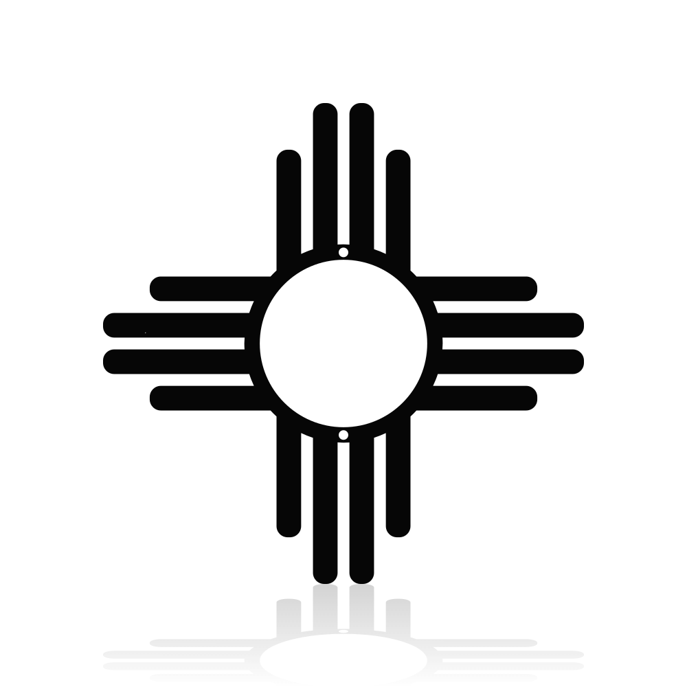 Zia Sun Symbol-advanced-metal-art.myshopify.com