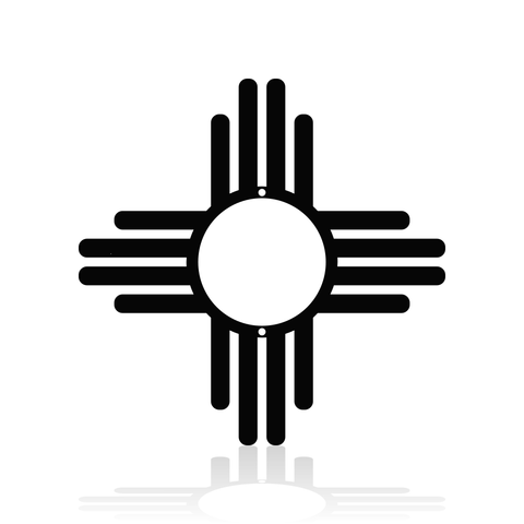 Zia Sun Symbol-advanced-metal-art.myshopify.com