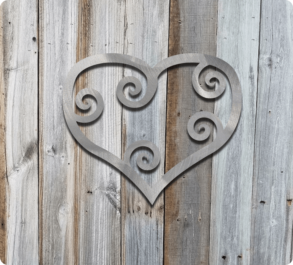Curly Heart-advanced-metal-art.myshopify.com