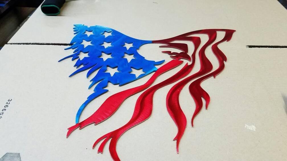 Eagle American Flag-advanced-metal-art.myshopify.com