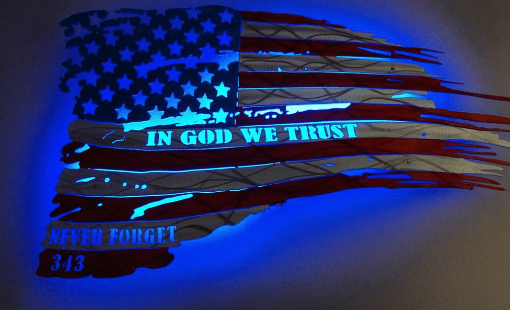 Tattered & Torn American Flag-advanced-metal-art.myshopify.com