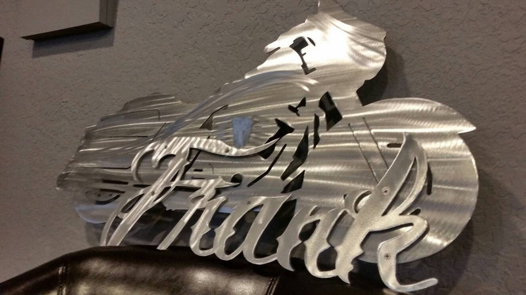 Motorcycle Cutout With Name-advanced-metal-art.myshopify.com