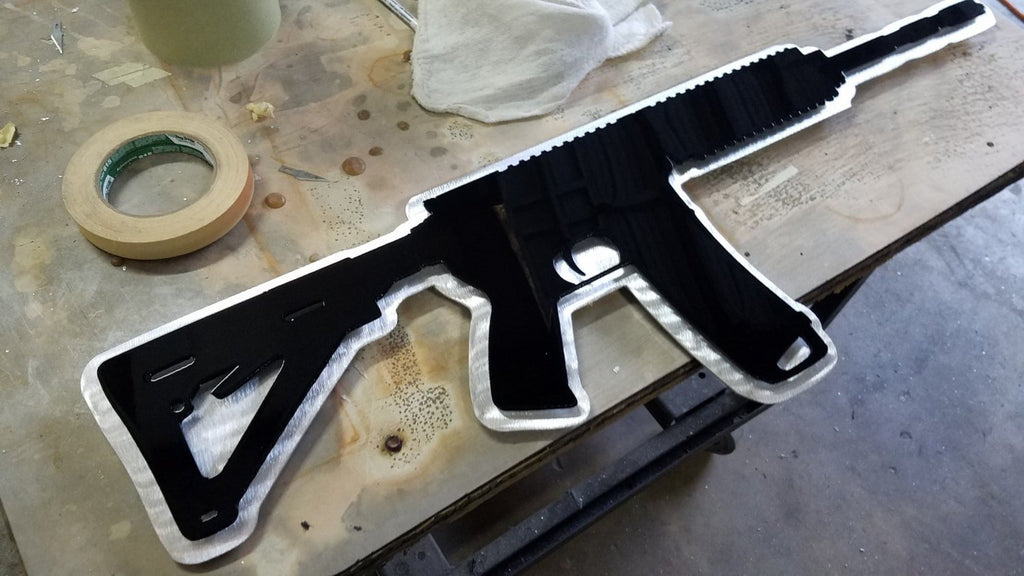 AR15 Rifle-advanced-metal-art.myshopify.com