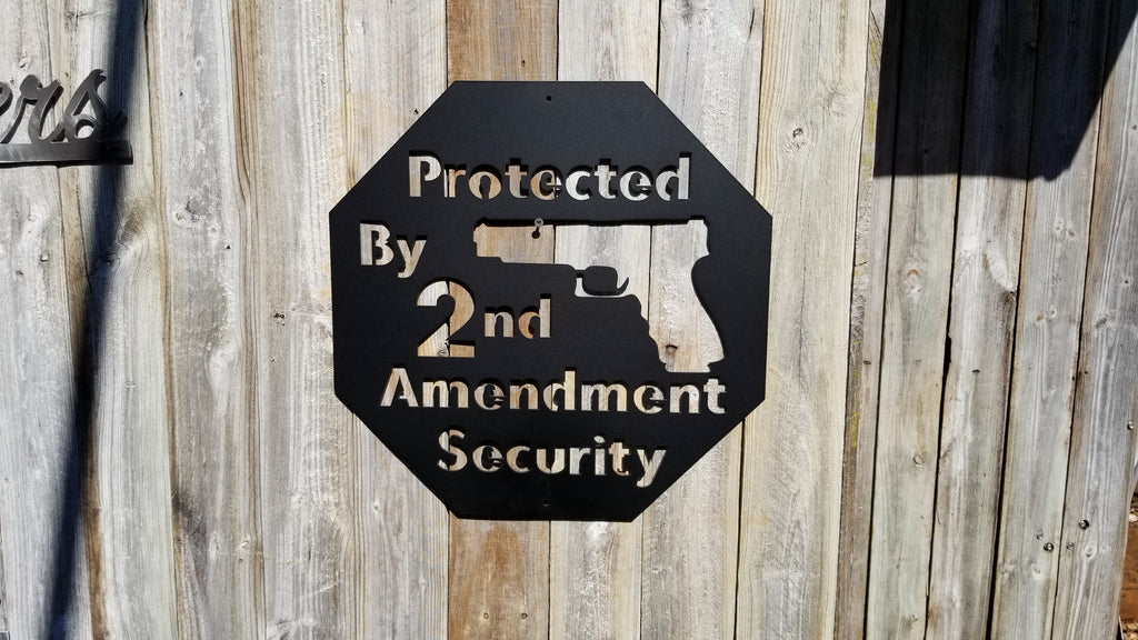 Protected By The Second Amendment-advanced-metal-art.myshopify.com