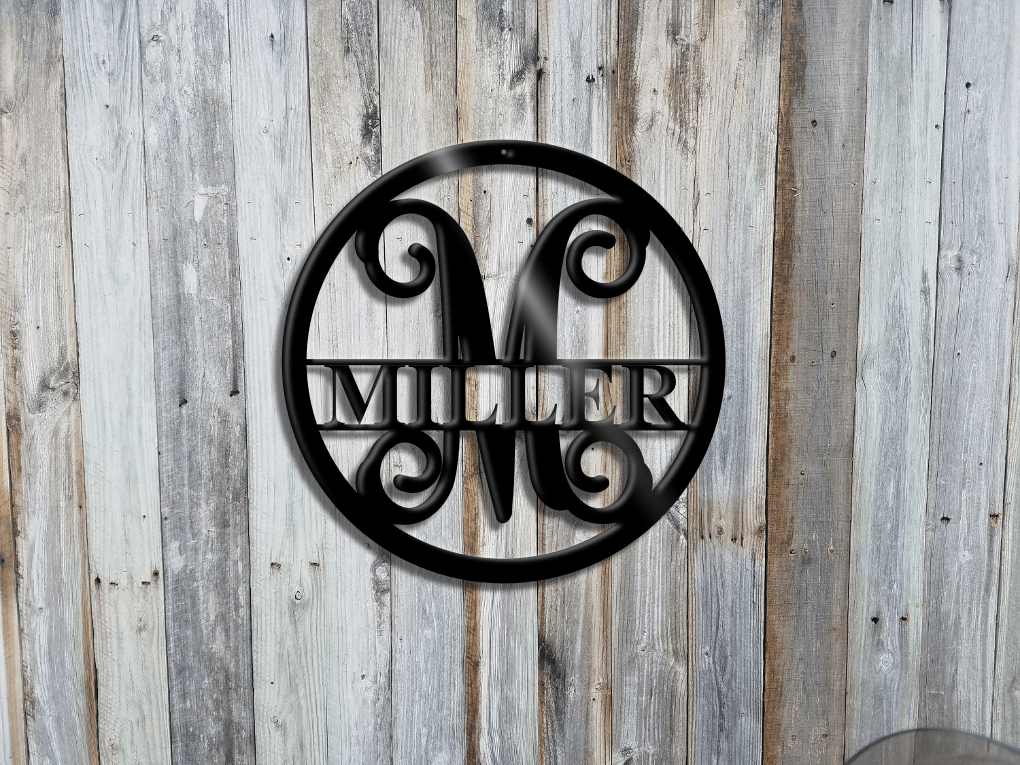 Round Vine Split-advanced-metal-art.myshopify.com