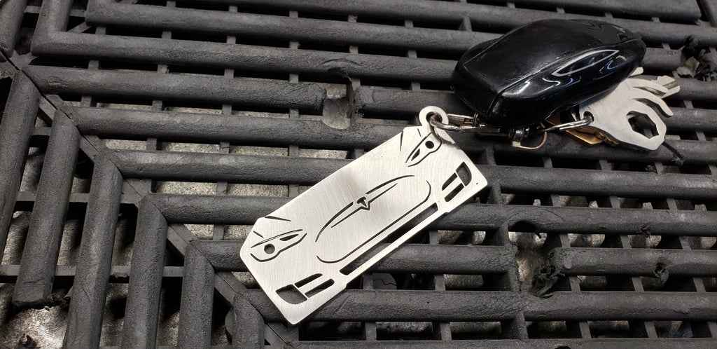 Tesla Model S Key Chain-advanced-metal-art.myshopify.com