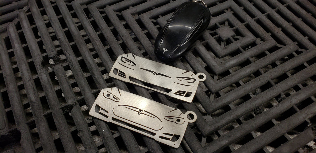 Tesla Model S Key Chain-advanced-metal-art.myshopify.com