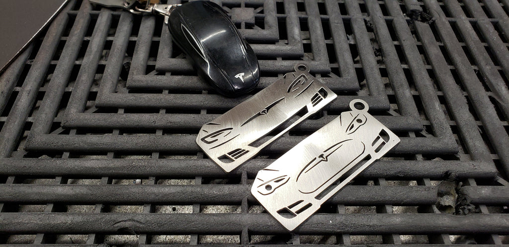 Tesla Model S Key Chain-advanced-metal-art.myshopify.com