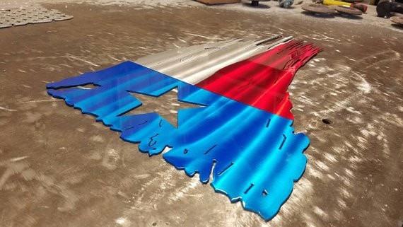 Tattered & Torn Texas Flag-advanced-metal-art.myshopify.com