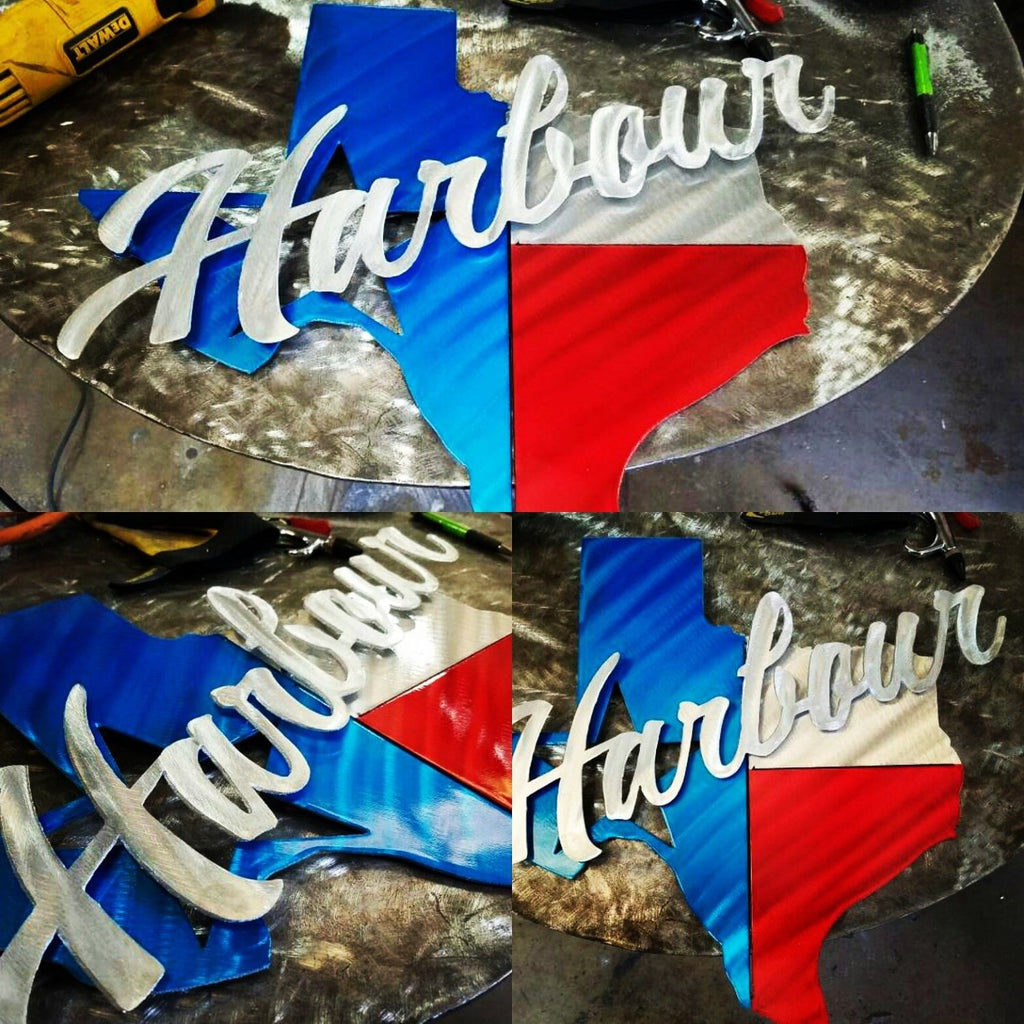 Texas State Outline-advanced-metal-art.myshopify.com