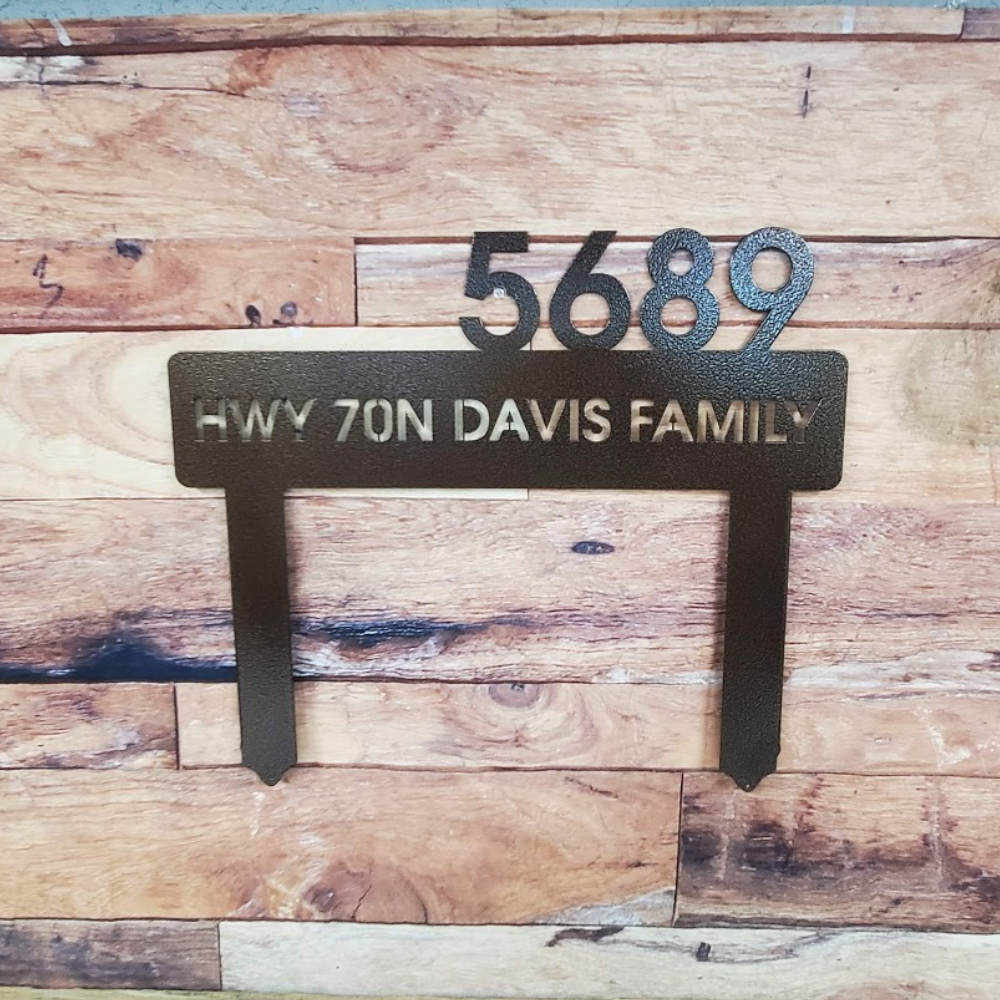 Address Yard Stake-advanced-metal-art.myshopify.com