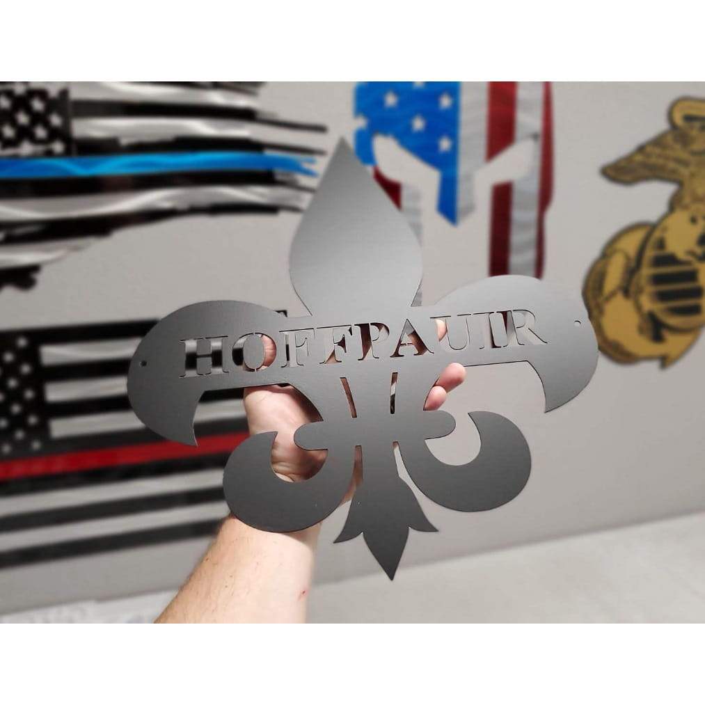 Fleur De Lis-advanced-metal-art.myshopify.com