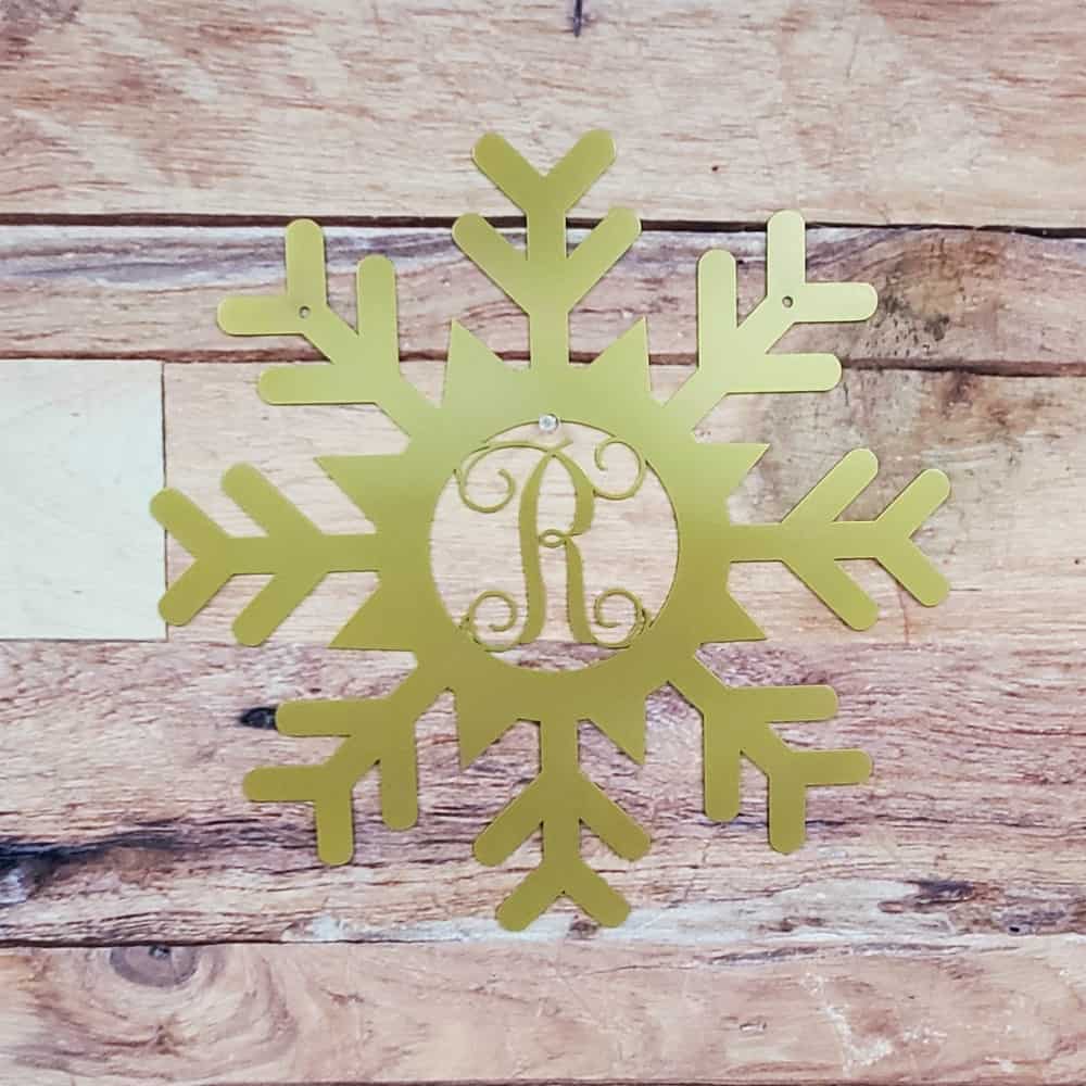 Snowflake Vine-advanced-metal-art.myshopify.com