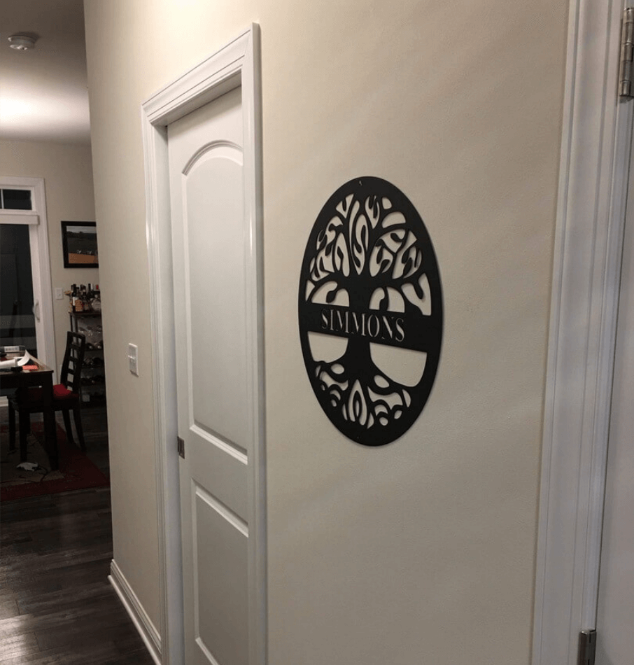 Tree Of Life w/ Name-advanced-metal-art.myshopify.com