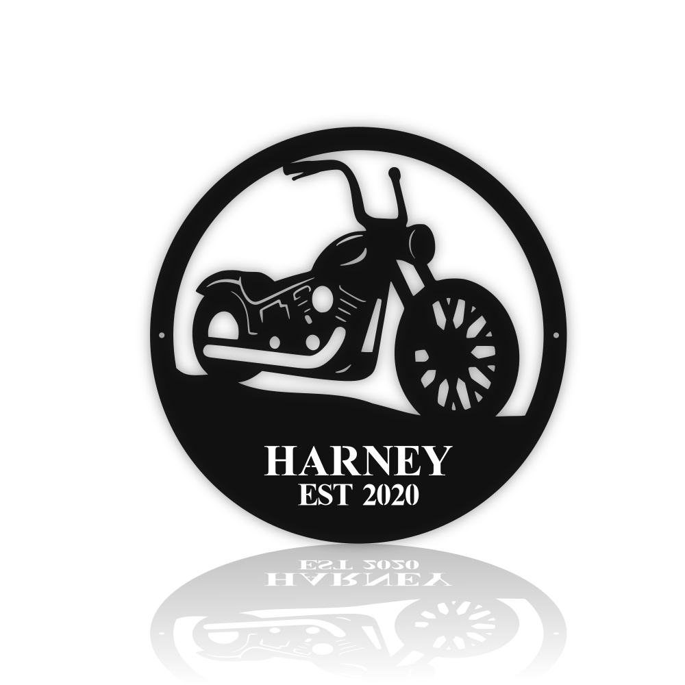 Round Motorcycle-advanced-metal-art.myshopify.com