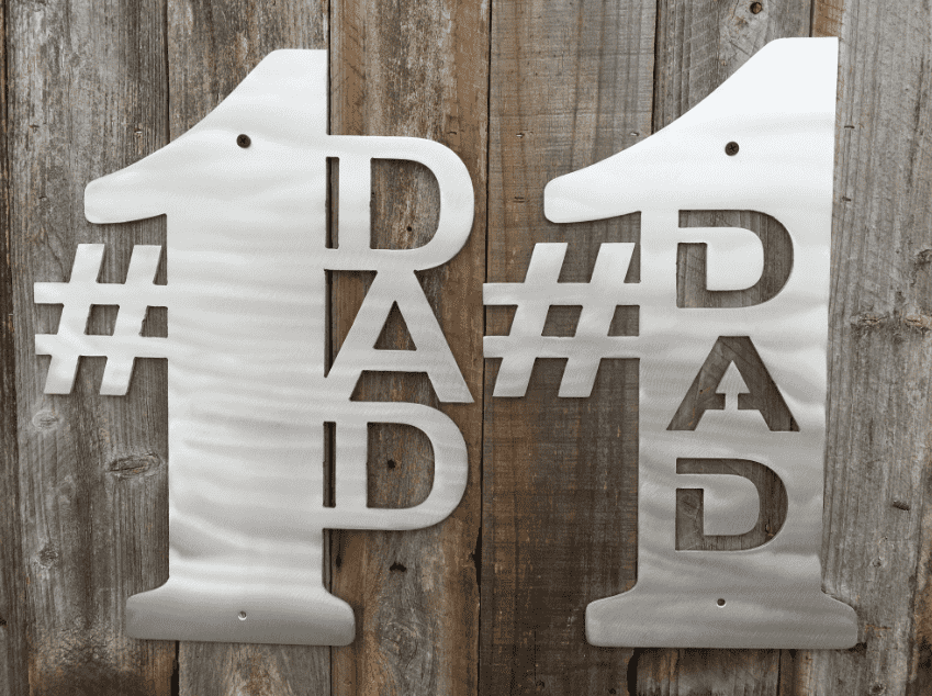 Number One Dad-advanced-metal-art.myshopify.com