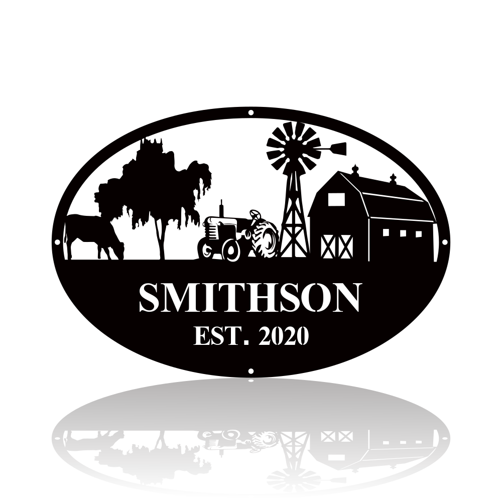 Farm Scene-advanced-metal-art.myshopify.com