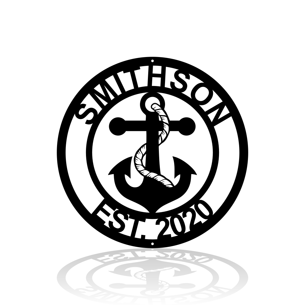 Round Anchor-advanced-metal-art.myshopify.com