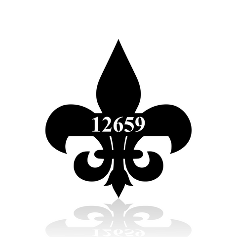 Fleur De Lis-advanced-metal-art.myshopify.com
