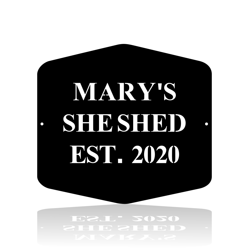 Plaque With Custom Text-advanced-metal-art.myshopify.com