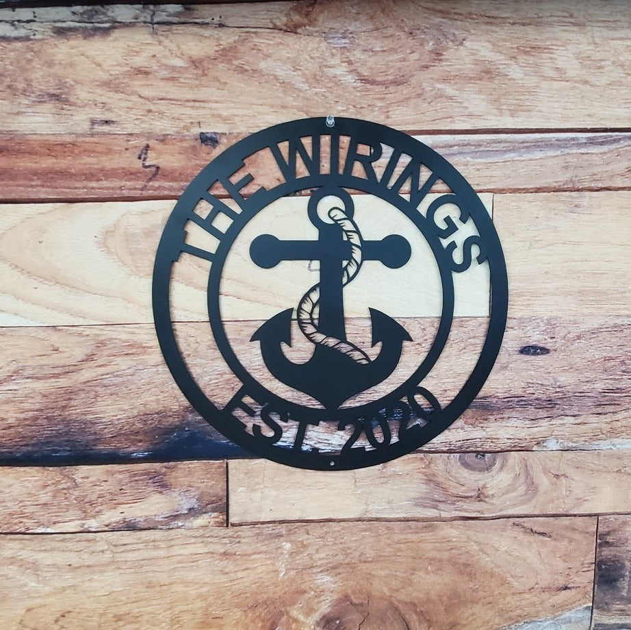 Round Anchor-advanced-metal-art.myshopify.com