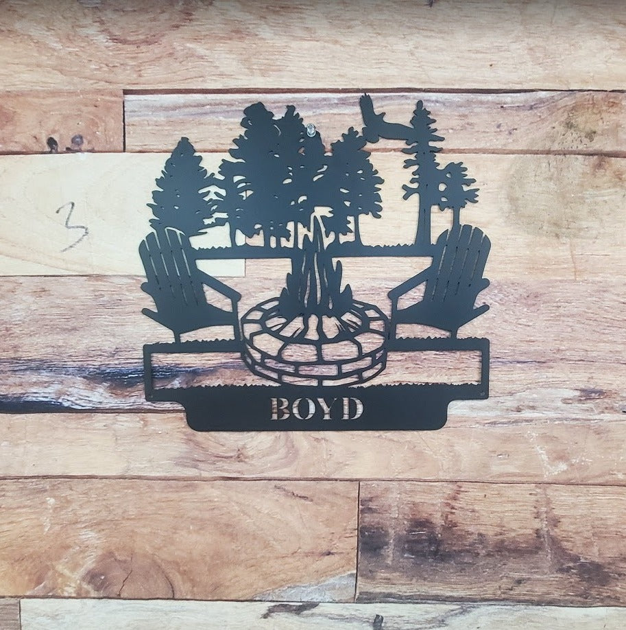 Campfire Scene-advanced-metal-art.myshopify.com