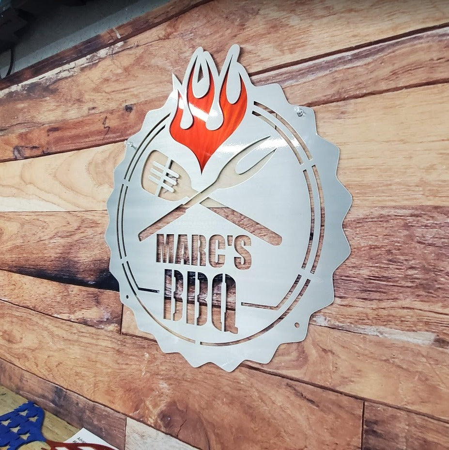 BBQ Grill Sign-advanced-metal-art.myshopify.com