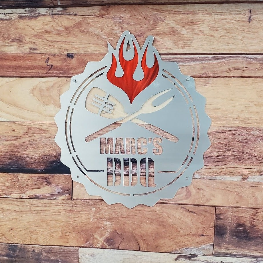 BBQ Grill Sign-advanced-metal-art.myshopify.com