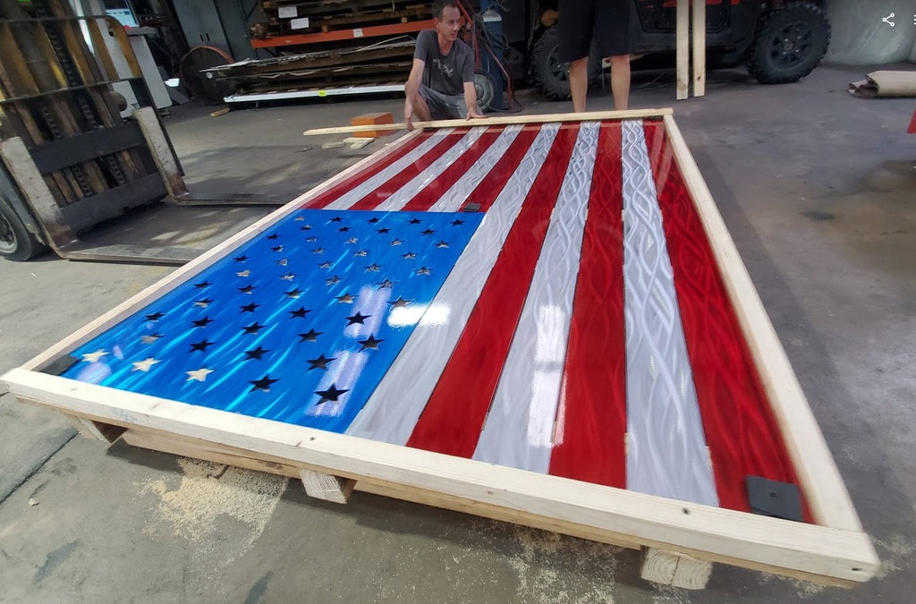 Standard American Flag-advanced-metal-art.myshopify.com