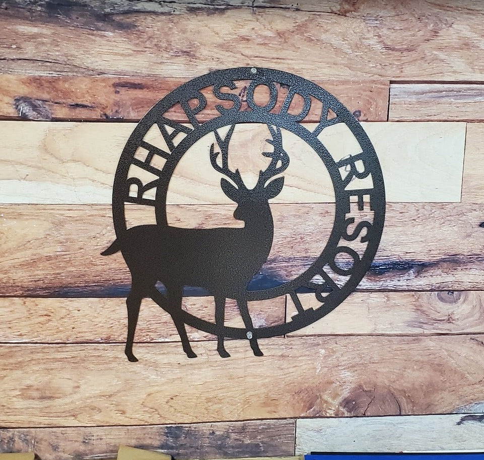 Round Buck-advanced-metal-art.myshopify.com