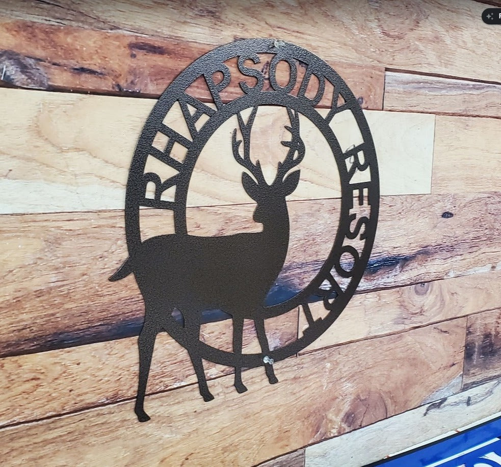 Round Buck-advanced-metal-art.myshopify.com