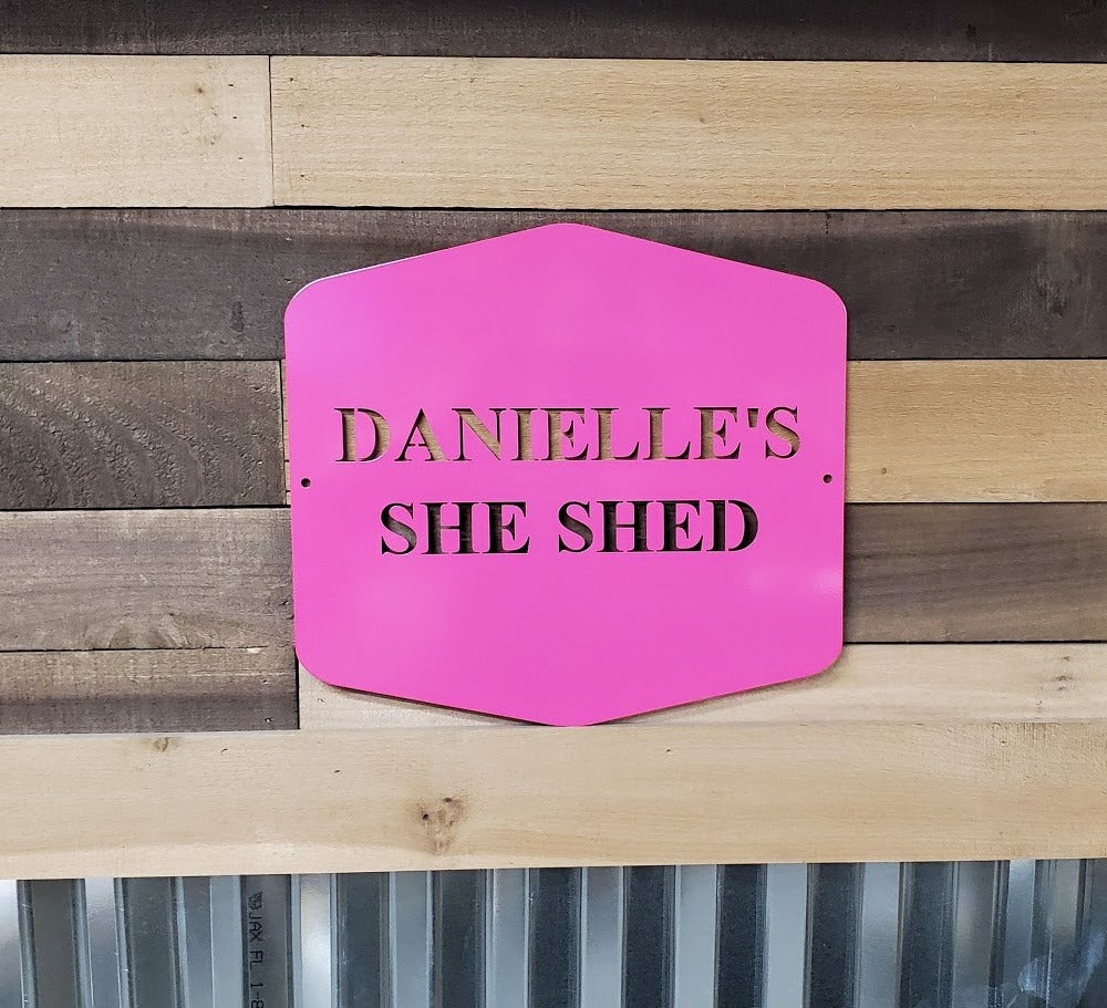 Plaque With Custom Text-advanced-metal-art.myshopify.com