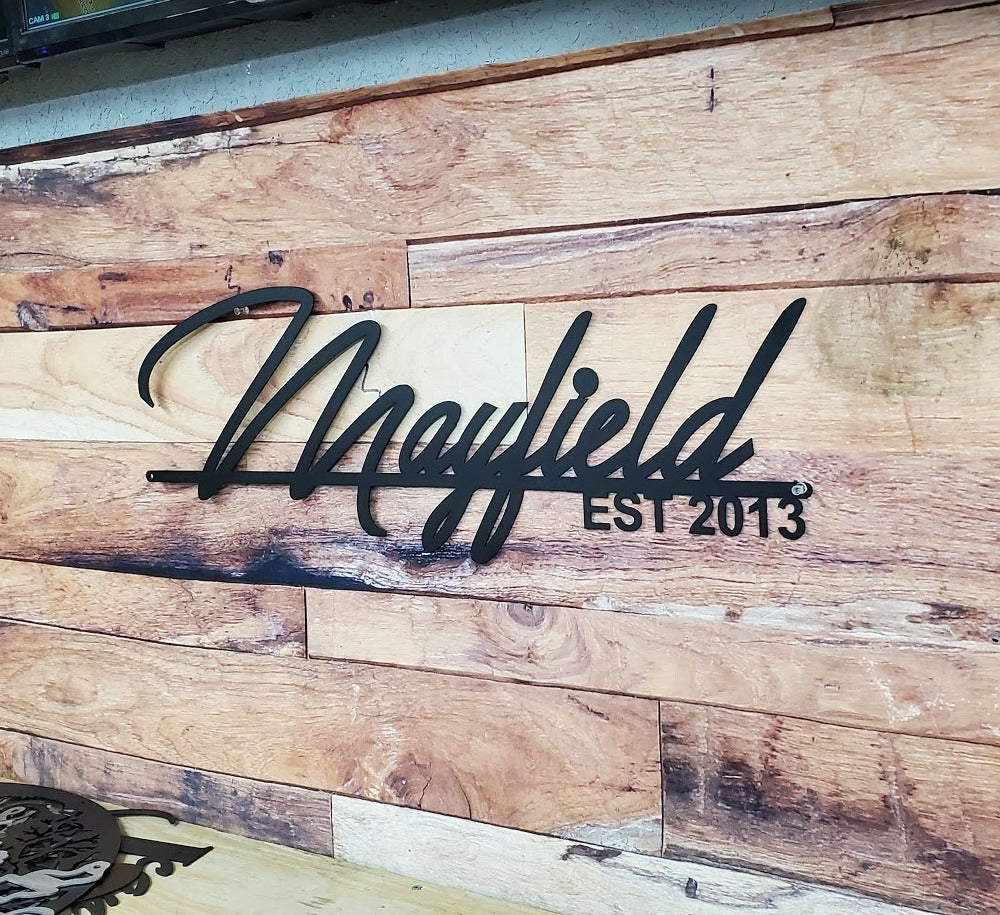 Modern Cursive Name-advanced-metal-art.myshopify.com