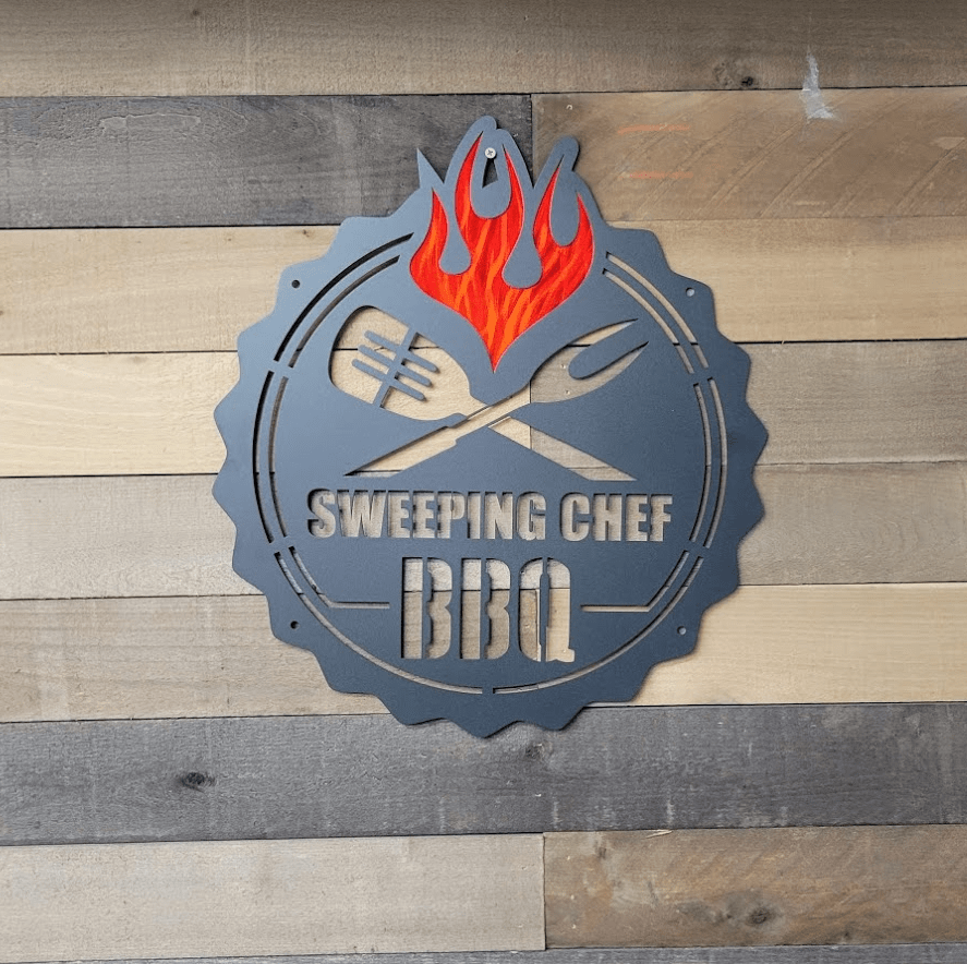 BBQ Grill Sign-advanced-metal-art.myshopify.com