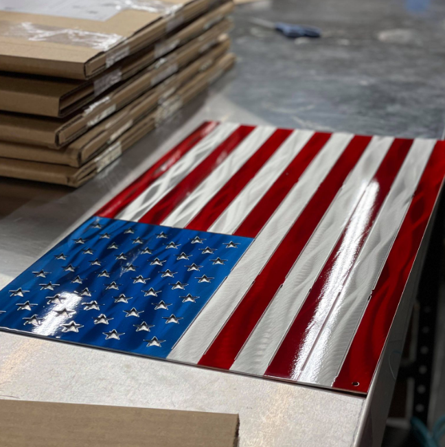 Standard American Flag-advanced-metal-art.myshopify.com